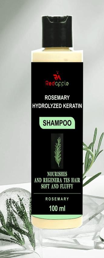 Rosemary Hydrolyzed Keratin Shampoo 100ml – Hair Strengthening & Nourishing Formula | NISHU Superstores