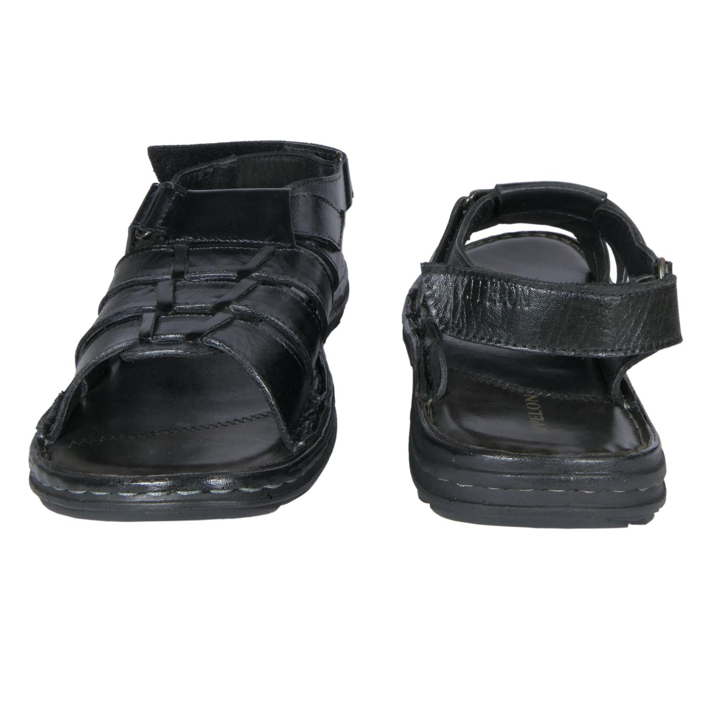 AM PM Men’s Daily Wear Leather Sandals – Comfort & Style Combined | NISHU Superstores