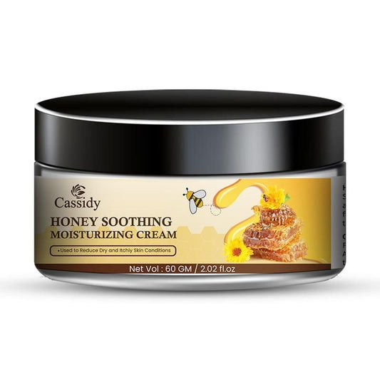 CASSIDY Honey Soothing Moisturizing Cream 60gm – Hydrate & Nourish Skin Naturally | NISHU Superstores
