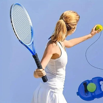 Solo Tennis Trainer Rebound Ball with String – Self Practice Tool for Beginners & Pros | NISHU Superstores