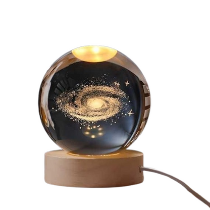 3D Crystal Lamp Ball – Assorted Design LED Night Light for Home Décor & Gifting | NISHU Superstores