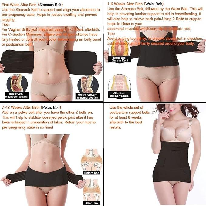Maternity & Post Pregnancy Belt – Tummy Tucker & Back Support for New Moms | NISHU Superstores