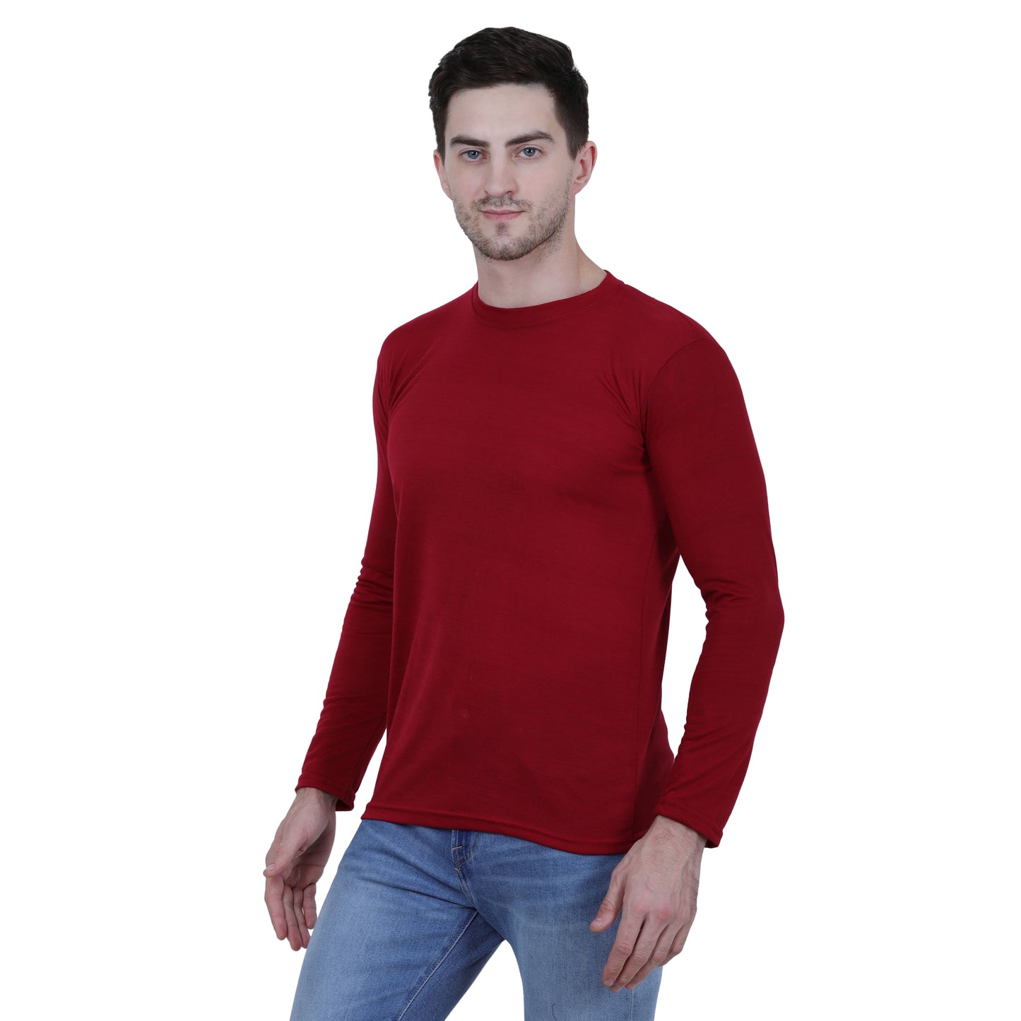 Cotton Solid Round Neck Poly Cotton Solid Half Sleeves Men’s Polo T-Shirt Pack of 2 | Everyday Comfort | NISHU Superstores