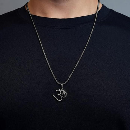 OM Pendant with Adiyogi – Spiritual Mahadev Pendant for Men & Women | NISHU Superstores