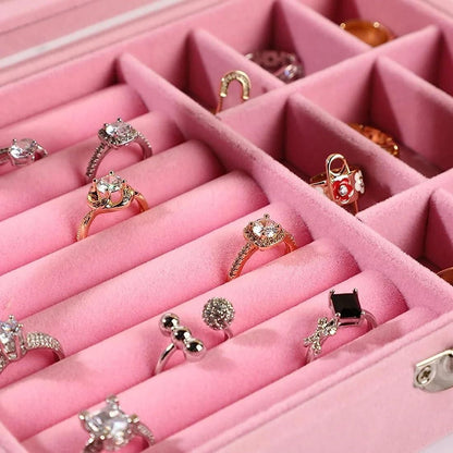 9 Grid Jewelry Organizer – Compact Storage Box for Earrings, Rings & Accessories | NISHU Superstores