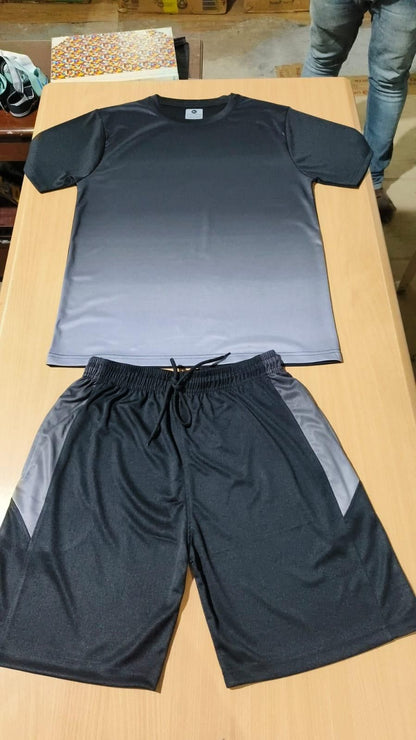 Men's Jersey T-Shirt & Bottom Set – Comfortable Sportswear for Gym & Daily Wear | NISHU Superstores