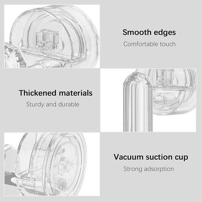 Crystal Suction Door Handle – Easy Install & Strong Grip | NISHU Superstores