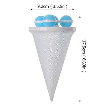 Washing Machine Hair Removal Ball – Reusable Lint & Pet Hair Catcher for Laundry | NISHU Superstores
