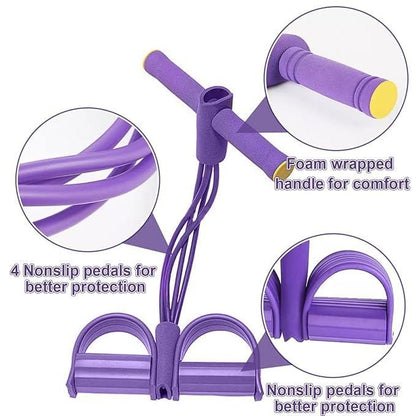 Yoga Pedal Puller Resistance Band – Full Body Fitness & Stretching Equipment | NISHU Superstores