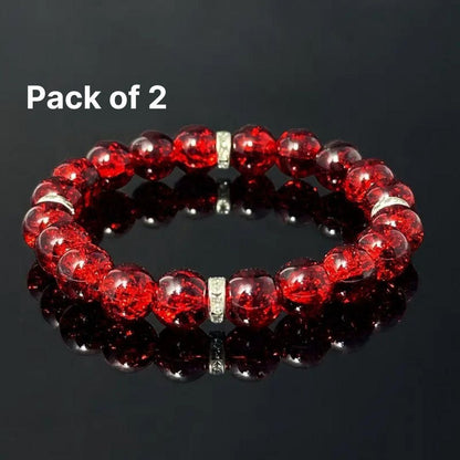 Wealth & Abundance Stretch Bracelet (Pack of 2) | Energy Jewelry | NISHU Superstores