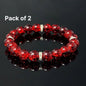 Wealth & Abundance Stretch Bracelet (Pack of 2) | Energy Jewelry | NISHU Superstores