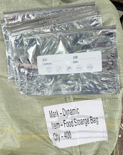 Reusable Aluminum Foil Sealable Storage Bags (Pack of 20) – Zip Lock Pouch | NISHU Superstores