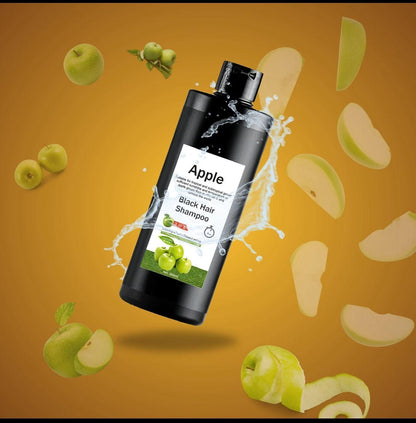 Apple Black Hair Shampoo 3-in-1 200ML (Pack of 2) – Cleanse, Nourish & Protect | NISHU Superstores