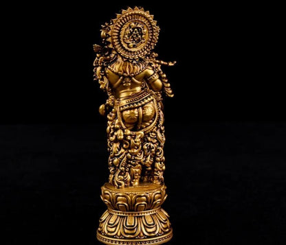 Shree Krishna Idol for Car Dashboard – Divine Décor | NISHU Superstores