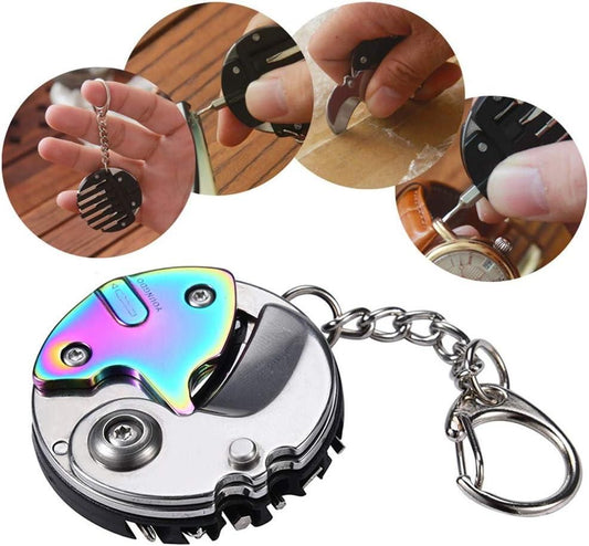 Titanium Coin Box Cutter/Knife + Multi Tool – Compact & Durable | NISHU Superstores