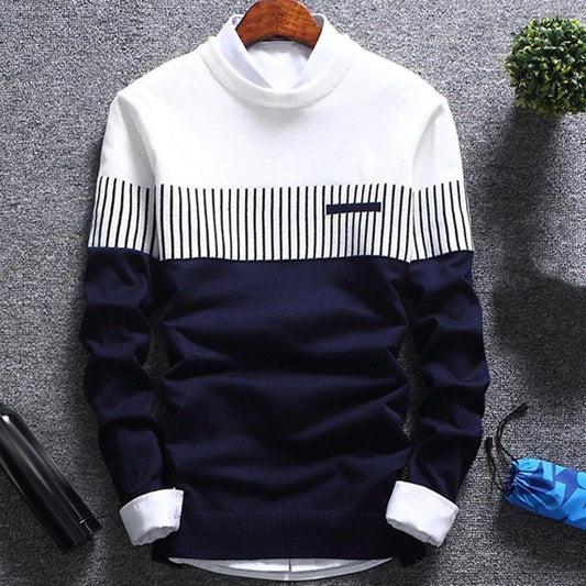 Cotton Blend Color Block Full Sleeves T-Shirts for Men | Stylish & Comfortable | NISHU Superstores