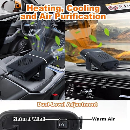 Portable Car Heater – Fast Heating & Defrosting Fan for Winter Driving | NISHU Superstores