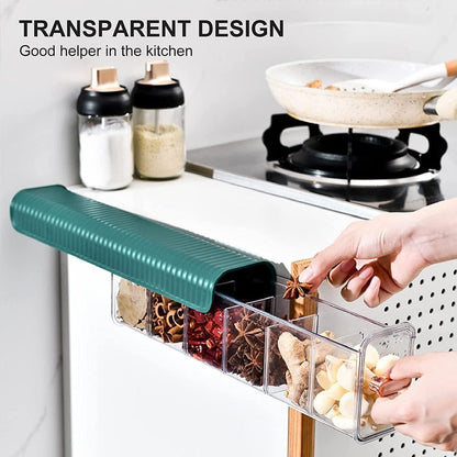 Clear Wall Mounted Drawer Organizer – Transparent Storage Box for Bathroom & Kitchen | NISHU Superstores
