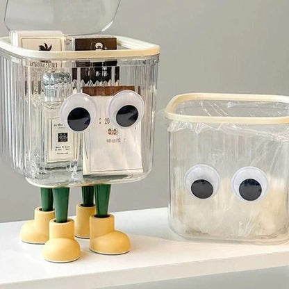 Cute Cartoon Trash Can with Lid – Mini Dustbin for Kids Room | NISHU Superstores