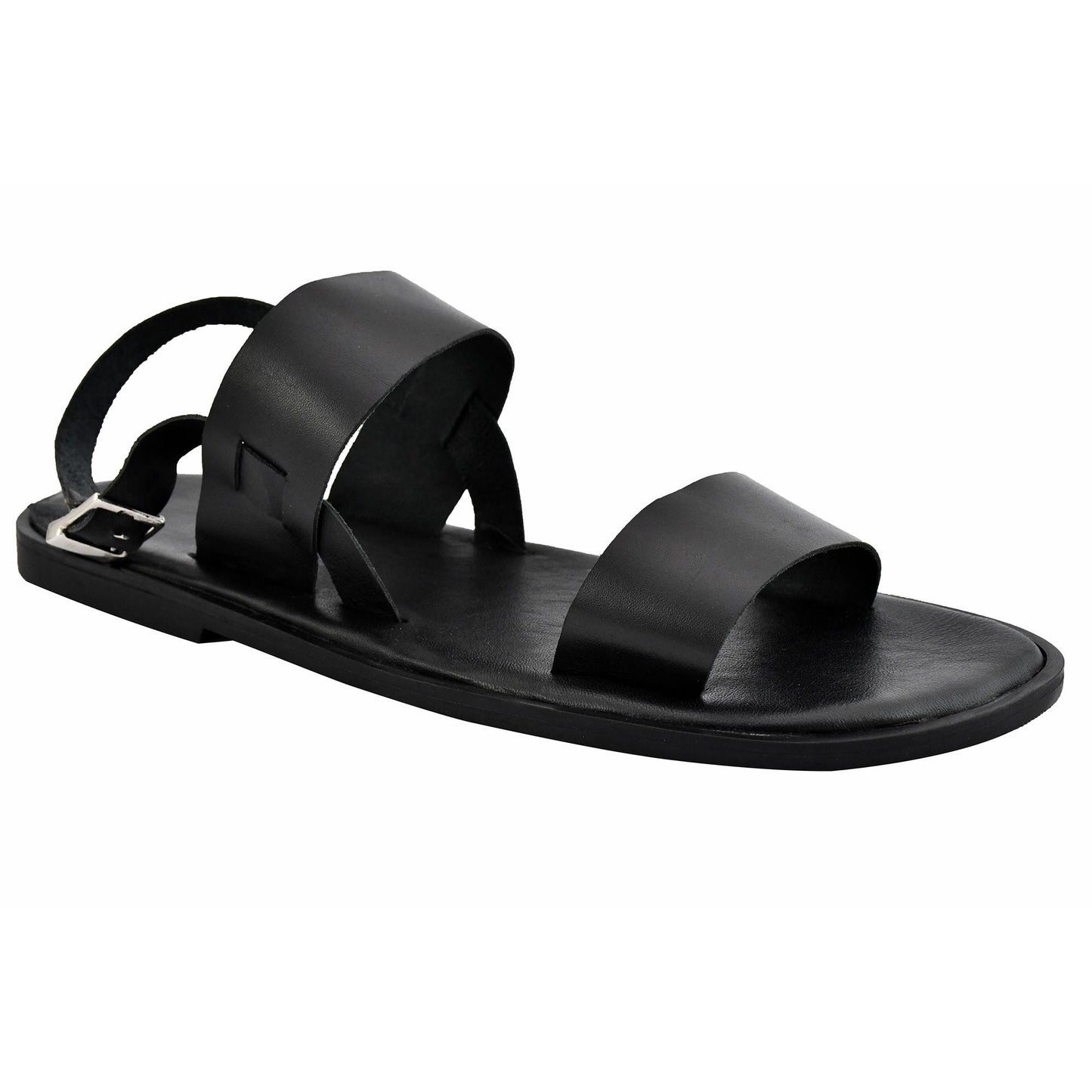 AM PM Men’s Daily Wear Leather Sandals – Comfort & Style Combined | NISHU Superstores