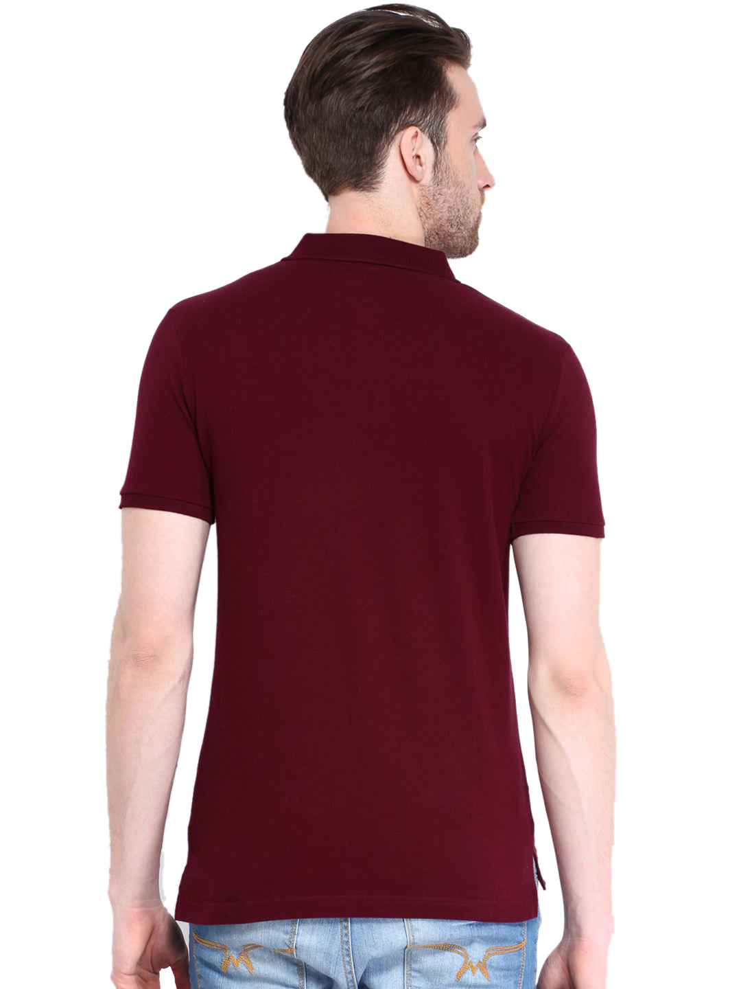 Poly Cotton Solid Half Sleeves Men’s Polo T-Shirt Pack of 3 | Everyday Comfort | NISHU Superstores