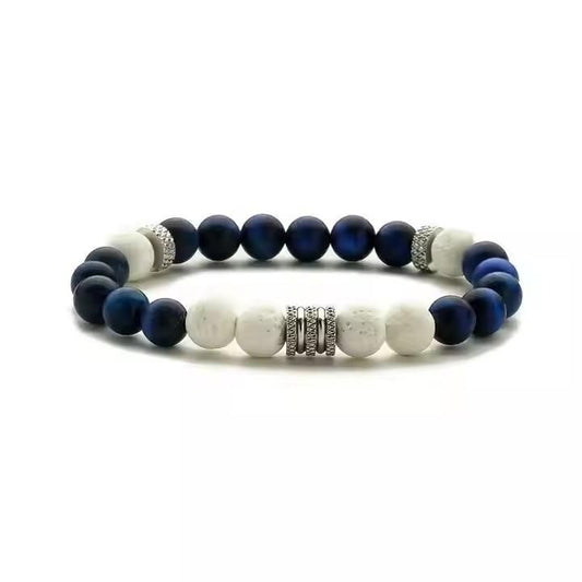 Couple Cuban Link Beaded Bracelet | Stylish Pulseras Y Brazaletes | NISHU Superstores