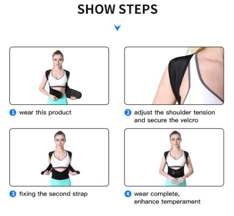 Adjustable Back Posture Corrector Belt – Relieve Slouching & Pain for Men & Women | NISHU Superstores