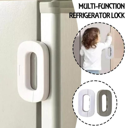 Refrigerator Lock | Cabinet Locks with Strong Adhesive – Child Safety & Security | NISHU Superstores