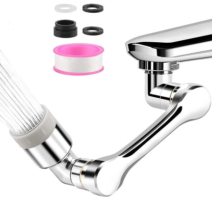 Rotating Faucet Extender Aerator – 2 Water Modes, 360° Sink Sprayer | NISHU Superstores