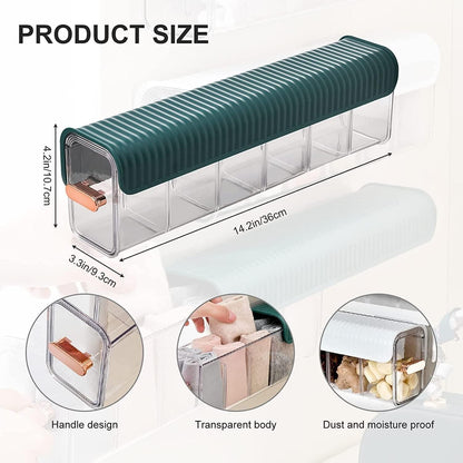 Clear Wall Mounted Drawer Organizer – Transparent Storage Box for Bathroom & Kitchen | NISHU Superstores