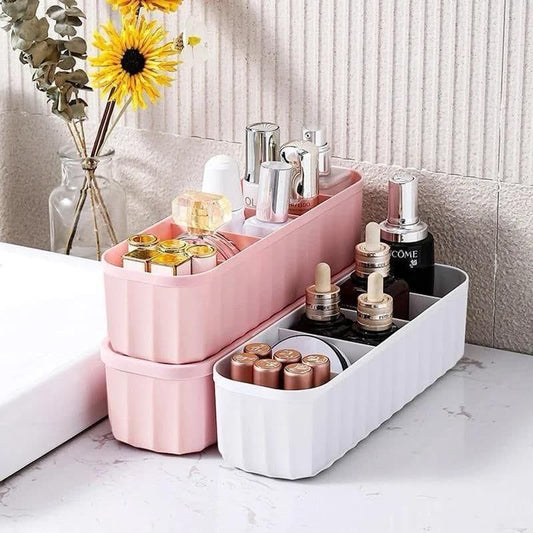 Drawer Organizers (Pack of 4) | Multi-Compartment Storage Boxes for Home & Office | NISHU Superstores
