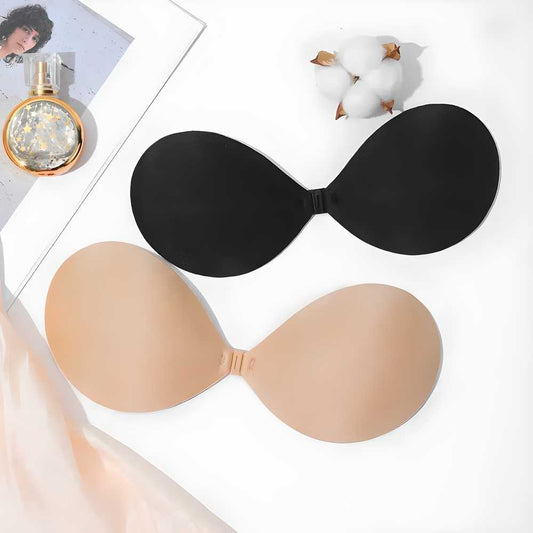 Invisible Sticky Bras – Reusable Self-Adhesive Silicone Bras (Pack of 2) | NISHU Superstores