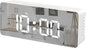 Digital LED Alarm Clock with Mirror Display – Snooze, Dimmer, Battery Support | NISHU Superstores