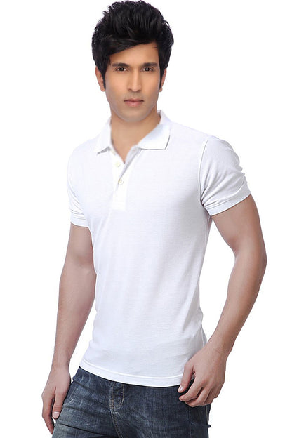 Poly Cotton Solid Half Sleeves Men’s Polo T-Shirt Pack of 3 | Everyday Comfort | NISHU Superstores