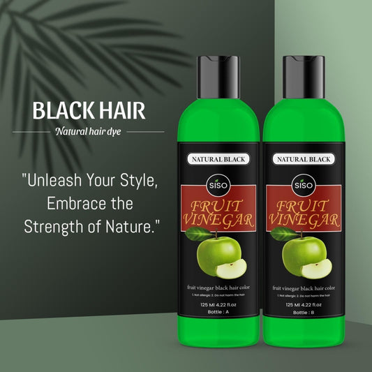 SISO Fruit Vinegar Shampoo 240ml (Pack of 2) – Gentle Cleansing & Hair Nourishment | NISHU Superstores
