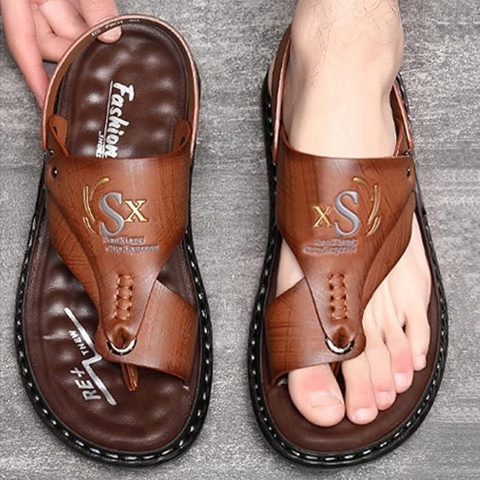Men's Casual Synthetic Leather Sandals – Comfortable Everyday Footwear | NISHU Superstores