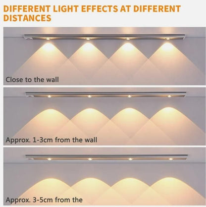 LED PIR Motion Sensor Cabinet Light – USB Rechargeable & Energy Efficient | NISHU Superstores
