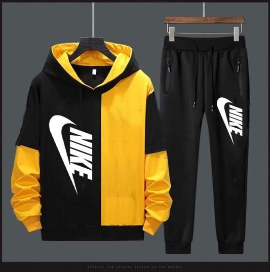 Nike Printed Full Sleeves Men’s Track Suit – Regular Fit & Active Style | NISHU Superstores