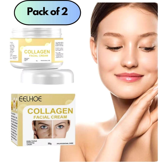 EELHOE Collagen Facial Cream – 100gm Pack of 2 for Skin Firming & Hydration | NISHU Superstores