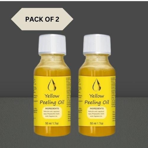 Peeling Oil for Dark Skin (Pack of 2, 50ml) – Skin Brightening & Exfoliating | NISHU Superstores