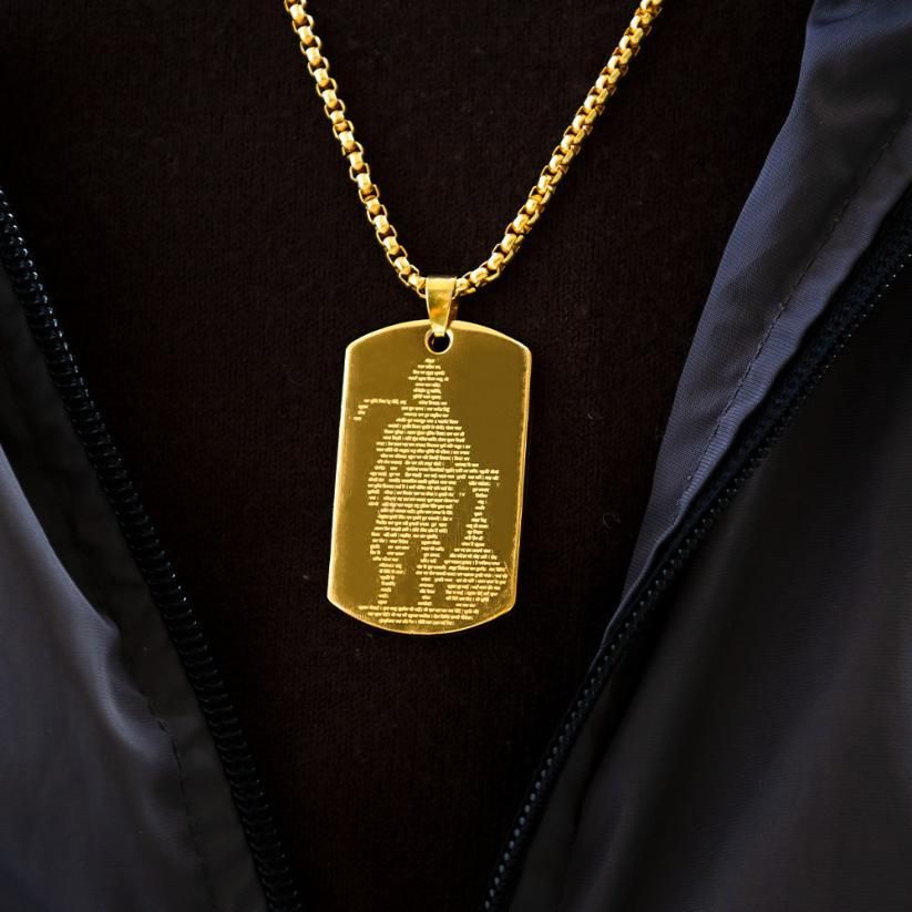 Hanuman Chalisa Pendant with Chain | NISHU Superstores