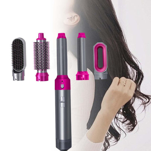 5 in 1 Hair Styling Tool | Hot Air Brush Hair Dryer with Comb – NISHU Superstores