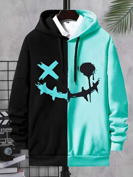 Cotton Printed Full Sleeves Men's Hoodie | Stylish & Comfortable | NISHU Superstores