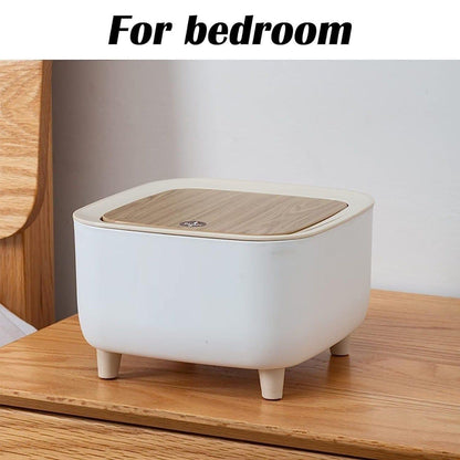 Classy Desktop Push Button Trash Bin – Mini Table Dustbin for Office & Home | NISHU Superstores