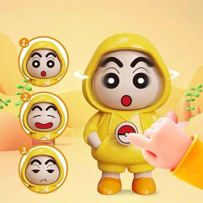 Shin Chan Face Changing Keychain – Cute Cartoon Key Ring Toy | NISHU Superstores