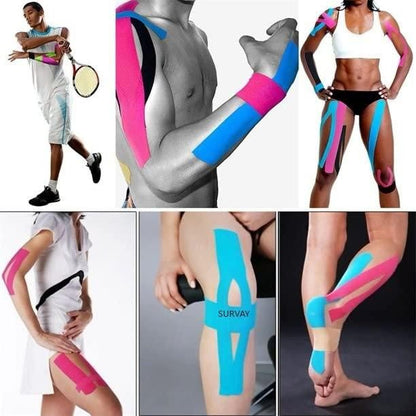Kinesiology Tape for Muscle Pain Relief | Waterproof & Stretchable | NISHU Superstores