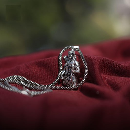 Lord Ram Pendant with Chain – Spiritual Jewelry for Devotion & Style | NISHU Superstores