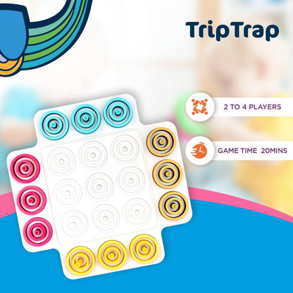 Trip Trap Educational Puzzle Game for Kids – Fun Learning Brain Teaser | NISHU Superstores