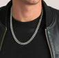 Silver Plated Cuban Style Chain for Men – Thick, Heavy & Bold Look | NISHU Superstores