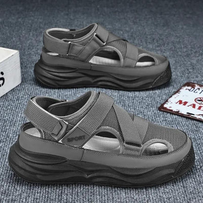 Men's Close Toe Breathable Sandals – Comfortable Summer Footwear | NISHU Superstores